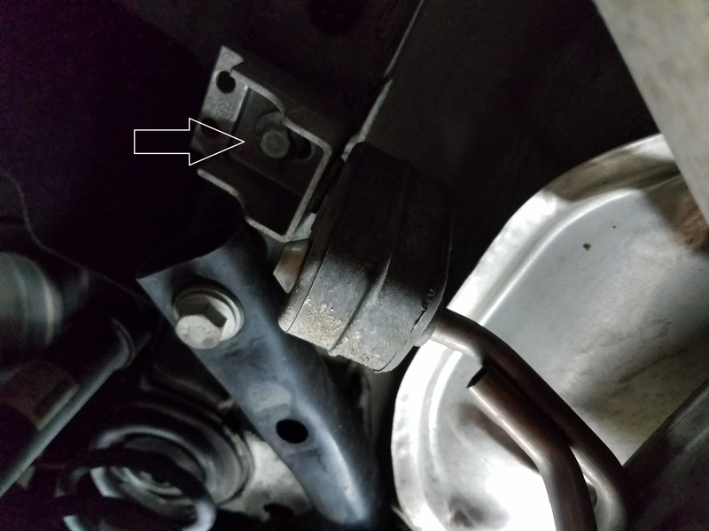 Muffler hanger bolt